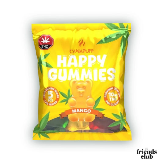 Gummies THC - Mango (5 bucăți) - hhcfriends