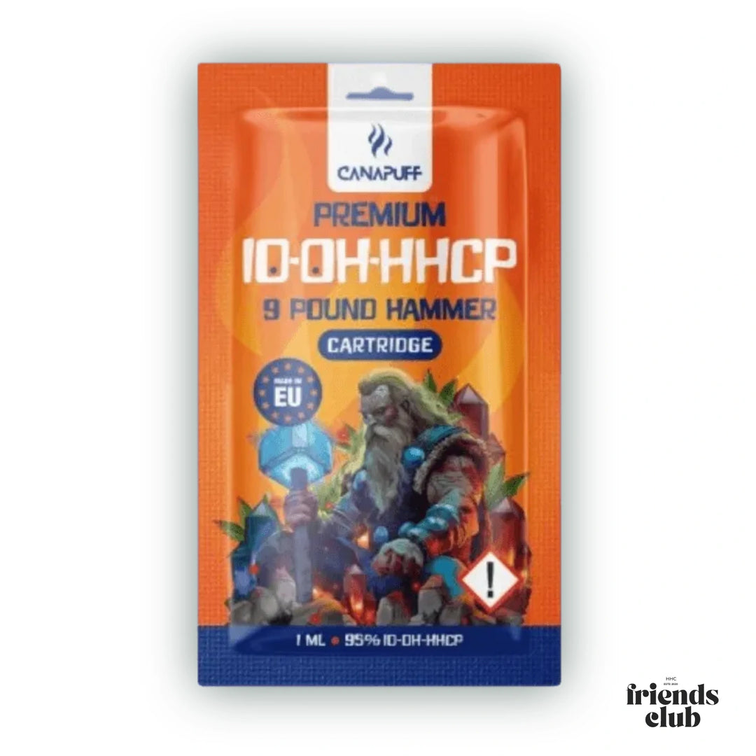 Cartuș 10-OH-P 9 Pound Hammer 95% 1ml - hhcfriends