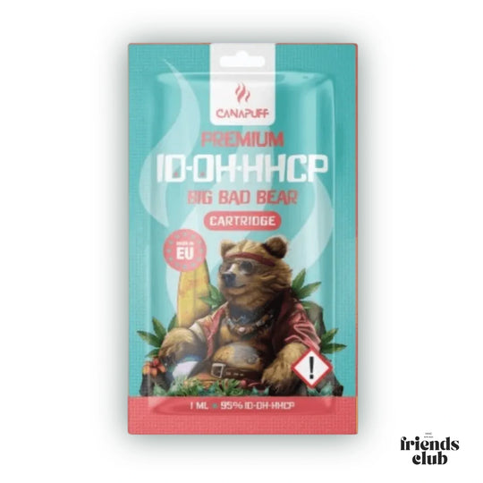 Cartuș 10-OH-P Big Bad Bear 95% 1ml - hhcfriends