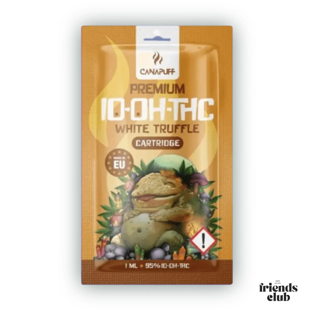 10-OH-THC Kartridż White Truffle 95% 1ml - hhcfriends