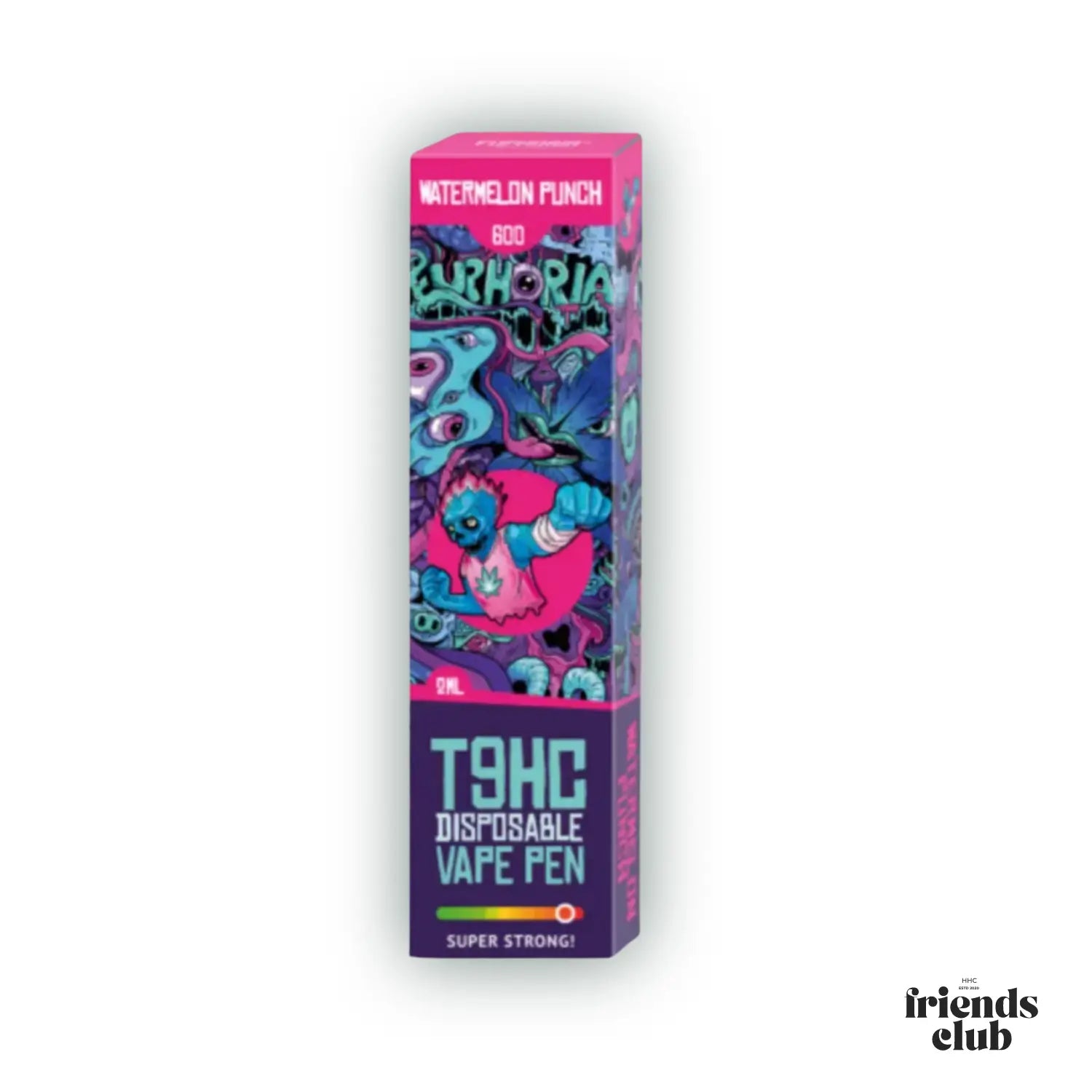 T9HC Disposable Vape Pen – Watermelon Punch (2 ml) - hhcfriends