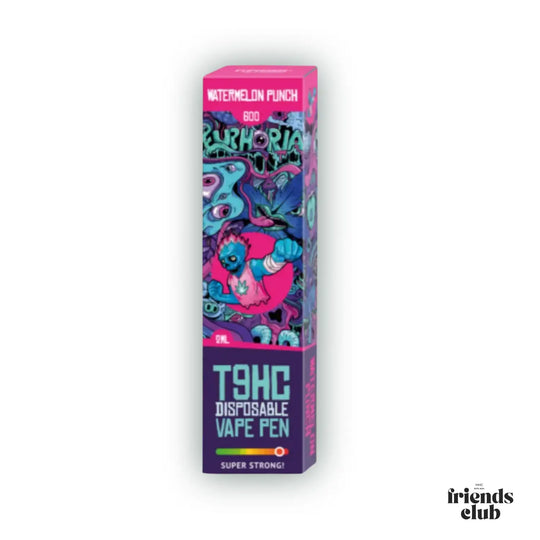 T9HC Vape Pen de unică folosință – Watermelon Punch (2 ml) - hhcfriends
