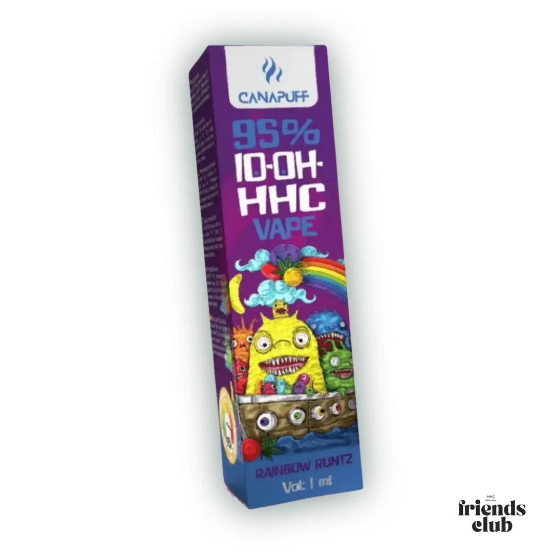 10-OH Vape Rainbow Runtz 95% 1ml - hhcfriends