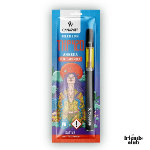 THP420 Vape pen+Cartuș Amnesia 79%