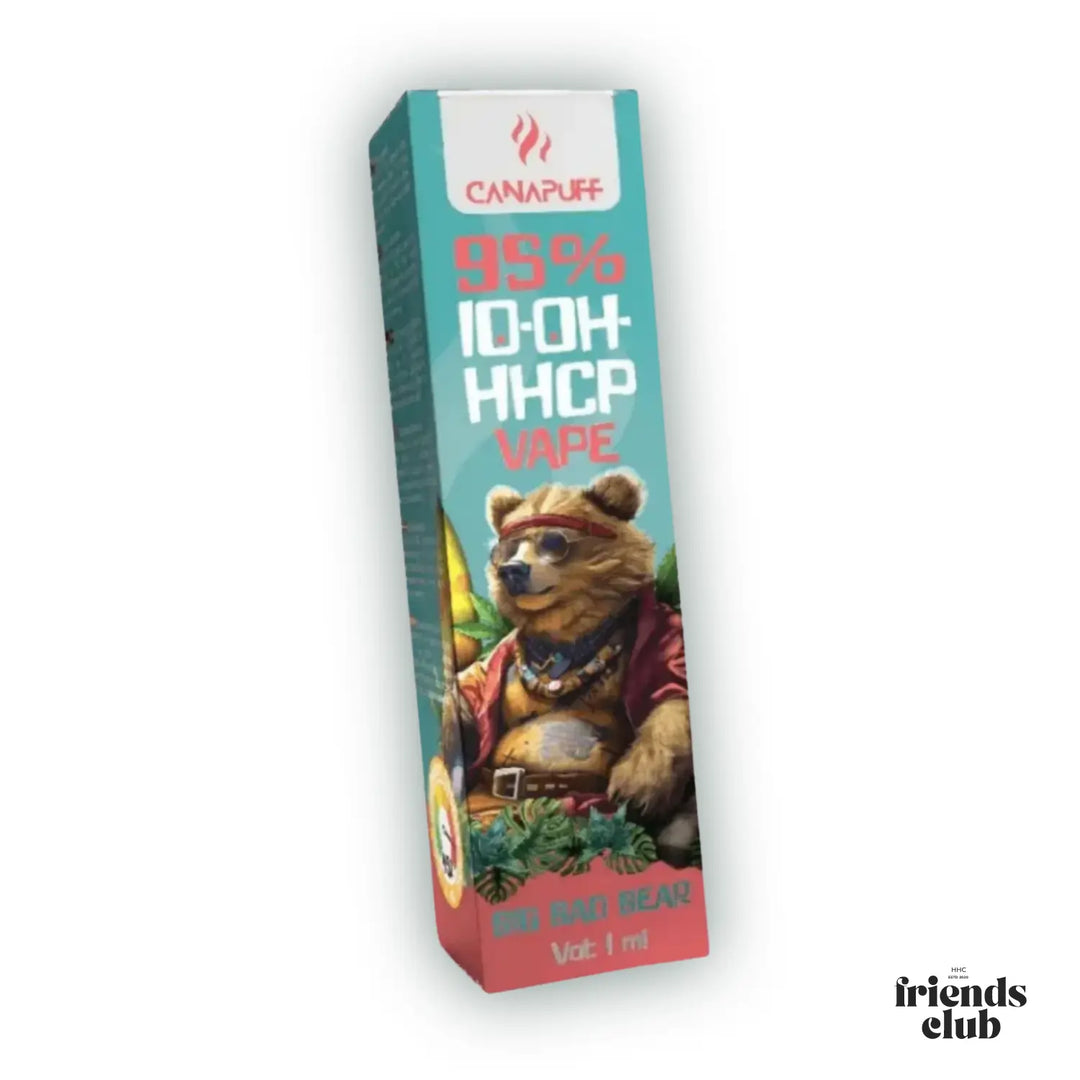 10-OH-P Vape Big Bad Bear 95% 1ml - hhcfriends