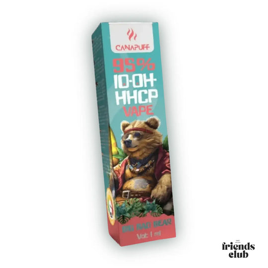 10-OH-P Vape Big Bad Bear 95% 1ml - hhcfriends