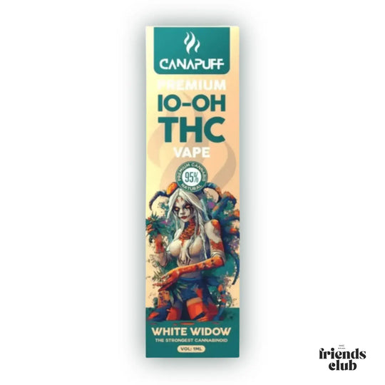 10-OH-T Vape White Widow 95% 1ml - hhcfriends