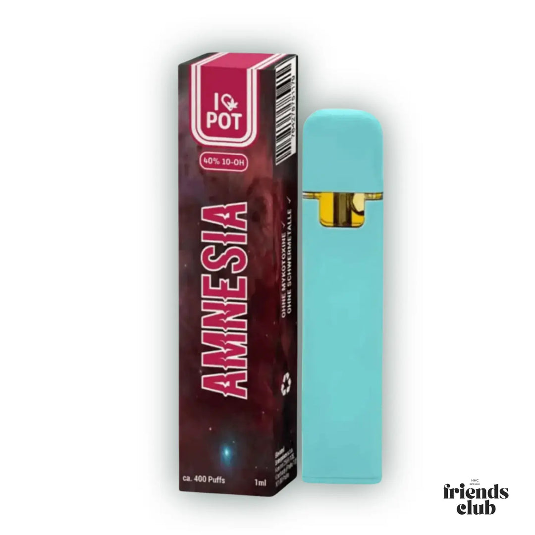 10-OH Vape Amnesia 40% 1ml I♥Pot - hhcfriends