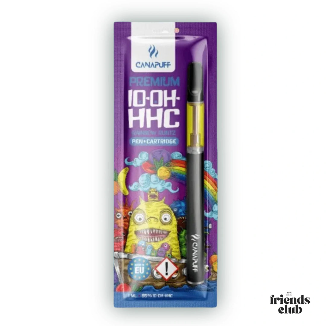 10-OH Pen+Cartuș Rainbow Runtz 95% 1ml - hhcfriends