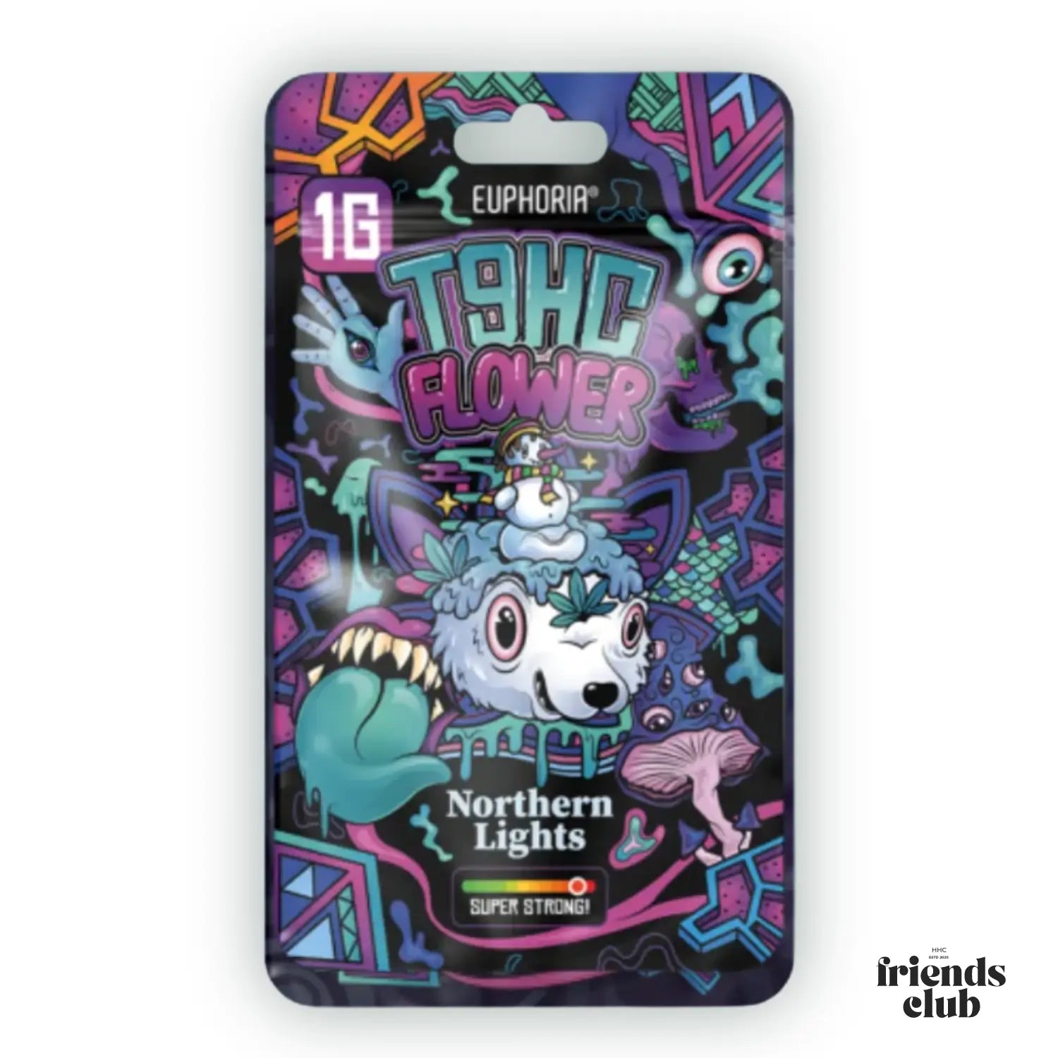 T9HC Flowers – Northern Light (1 g) - hhcfriends