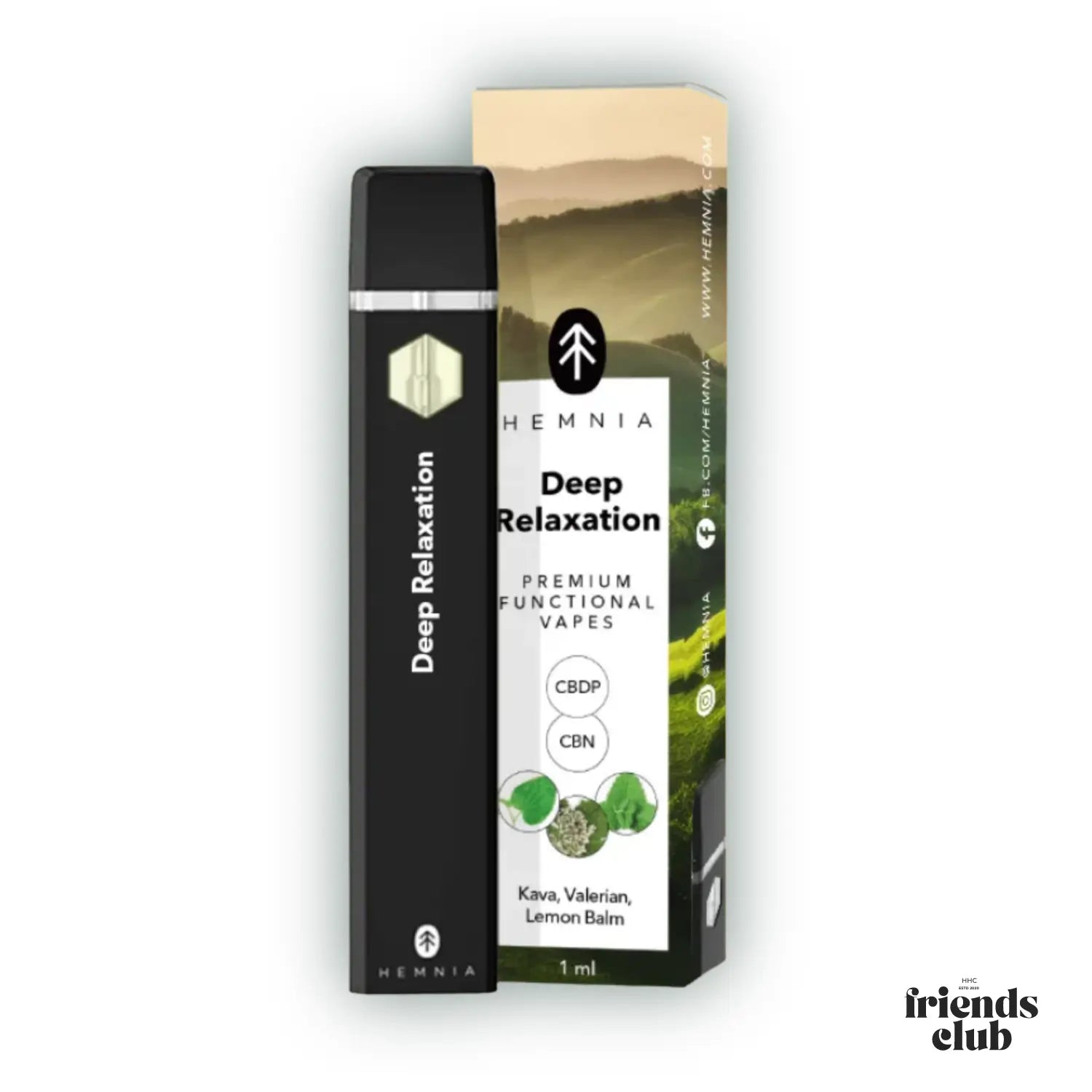 Vape cu Kava & Valeriană „Relaxare profundă“ - hhcfriends