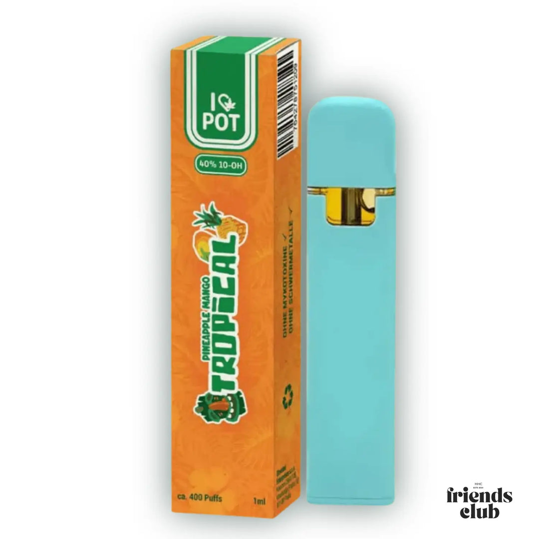 10-OH Vape Tropical 40% 1ml I♥Pot - hhcfriends