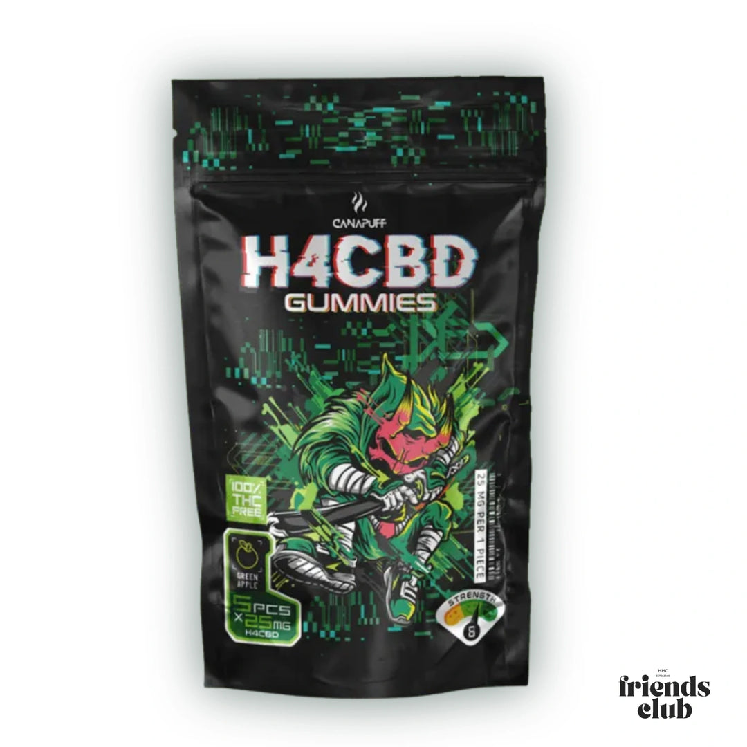 H4CBD Gummies - Măr verde - hhcfriends