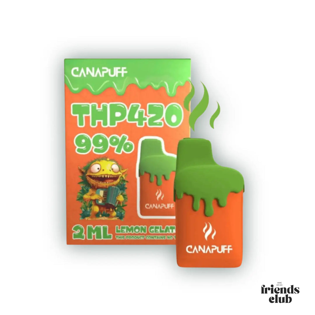 THP420 Vape - Lemon Gelato 99% 2ml - hhcfriends