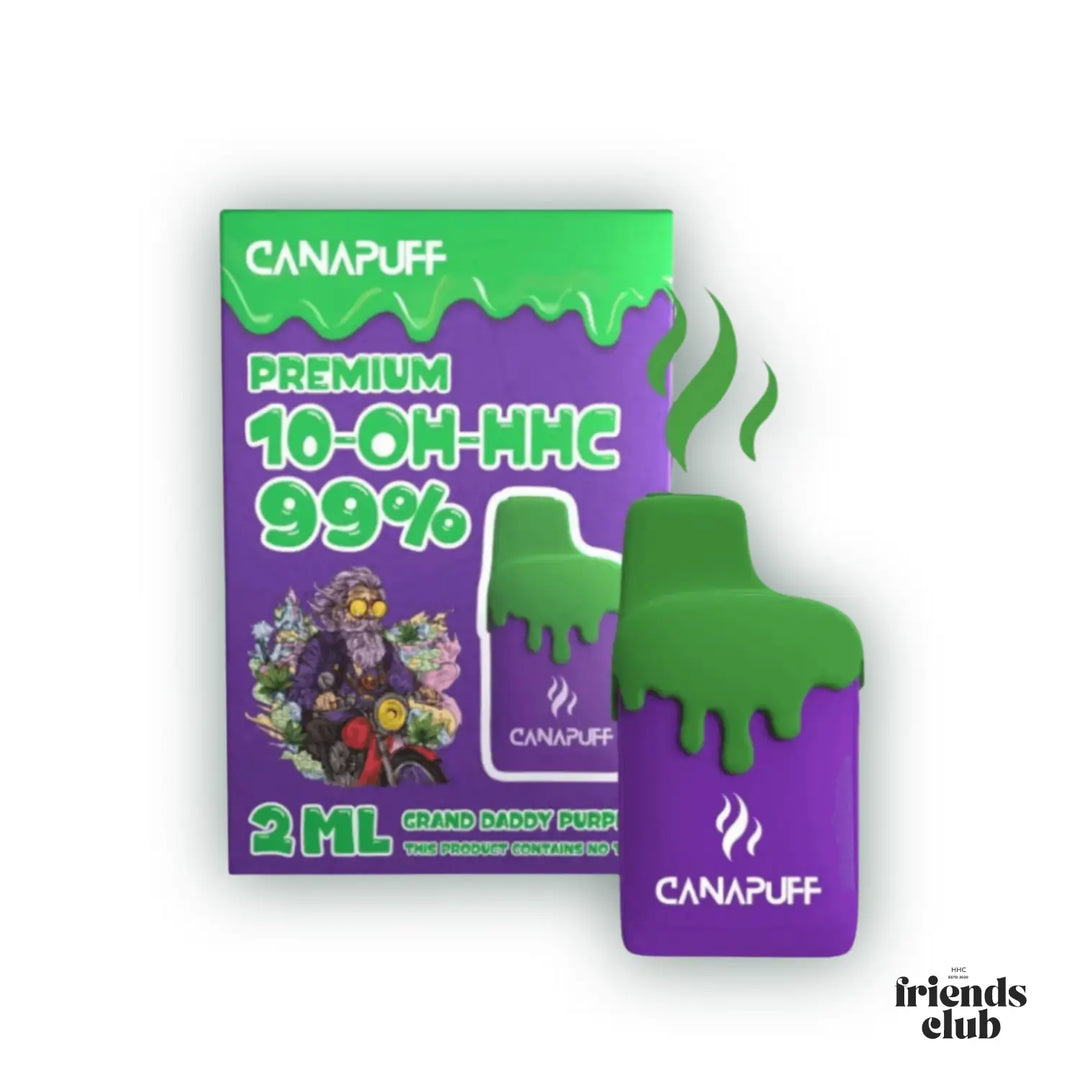 10-OH Vape Grand Daddy Purple 99% 2ml - hhcfriends
