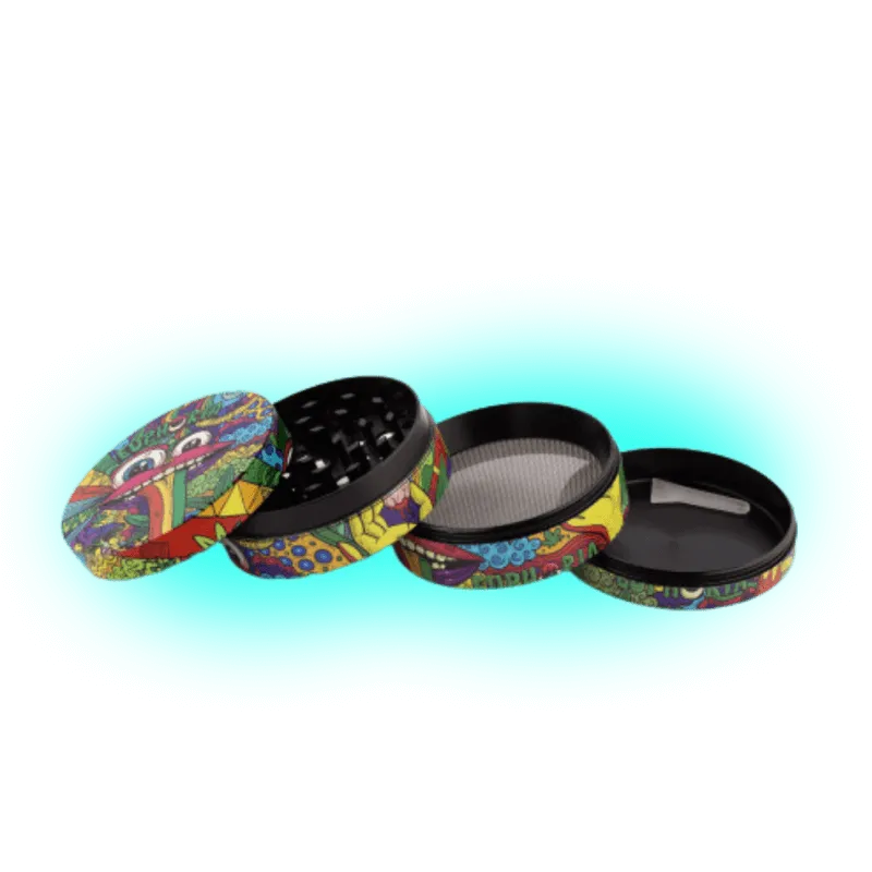 Grindere metalice Euphoria Vibrant 63 mm, 4 piese