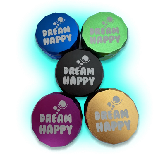 Grinder Pyramid (pentru flori HHC) - 4 piese - Ø63mm