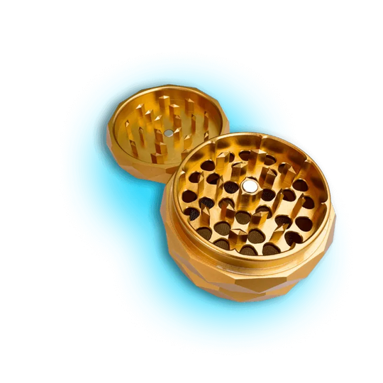 Grinder Pyramid (pentru flori HHC) - 4 piese - Ø63mm