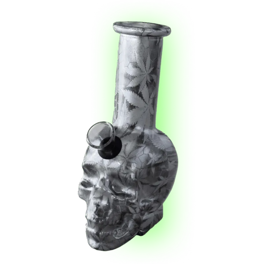 Mini-bong din sticlă SKULL