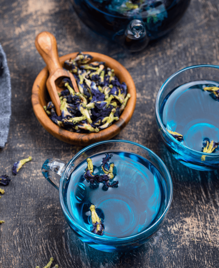 ceai de lotus albastru