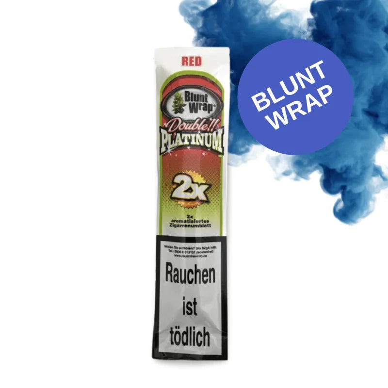 Blunt Wrap Red - Căpșună Kiwi - Double Platinum