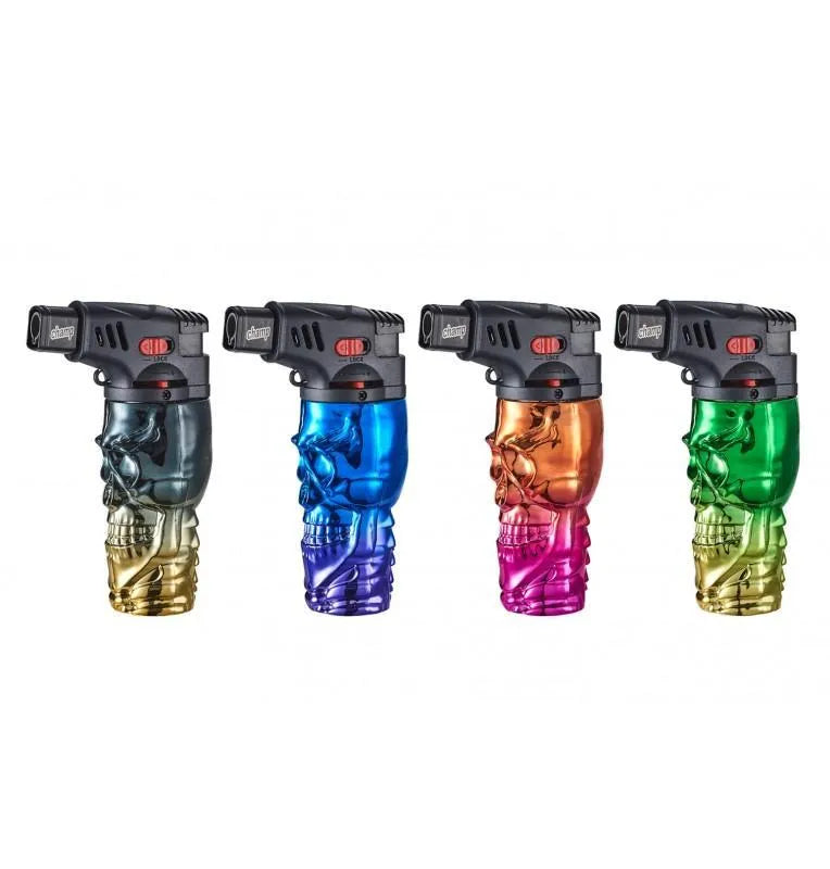 Brichetă Skull cu flacără jet