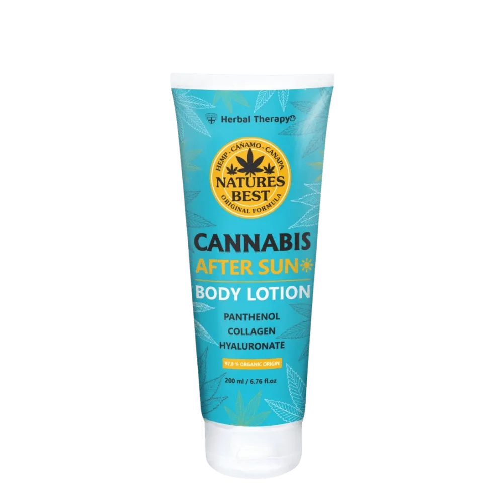 Loțiune de corp Cannabis After Sun - 200 ml Palacio