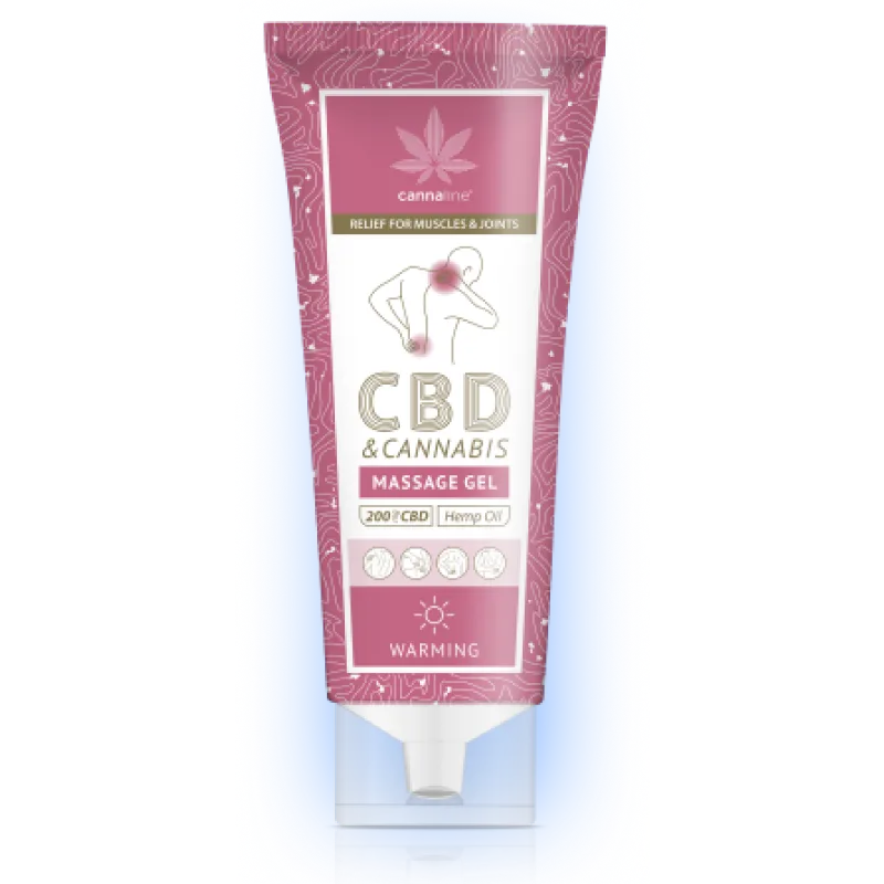 Gel încălzitor Cannaline CBD & Canabis