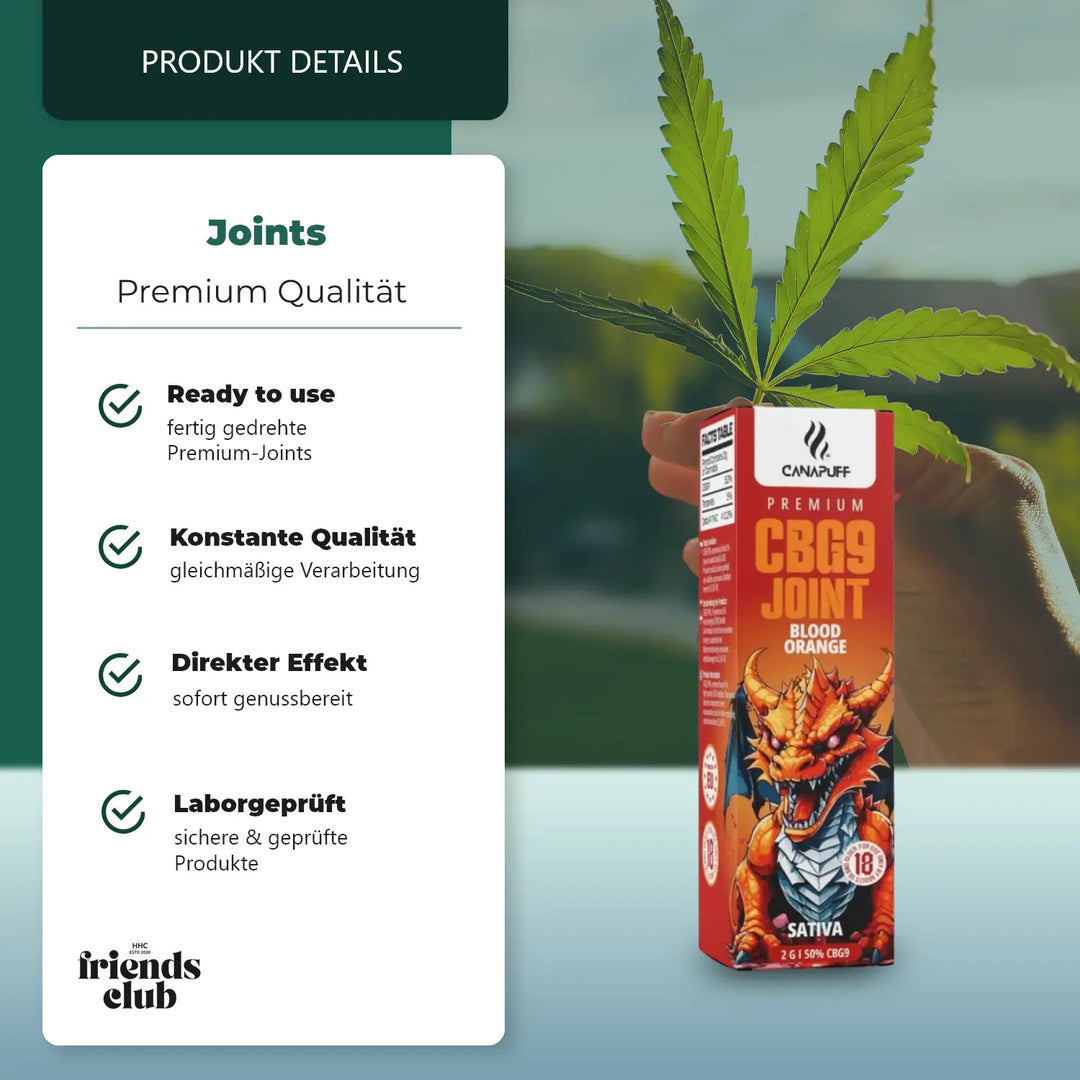 Porro CBG9 Blood Orange 50% 2g-Smagro GmbH