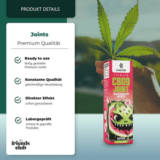 Porro CBG9 Watermelon Mojito 50% 2g-Smagro GmbH