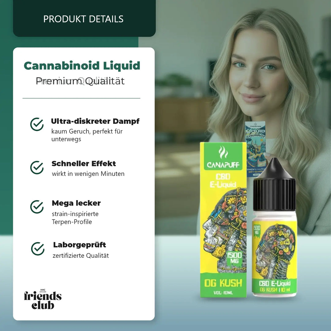 E-lichid CBD OG Kush 10ml - Smagro GmbH