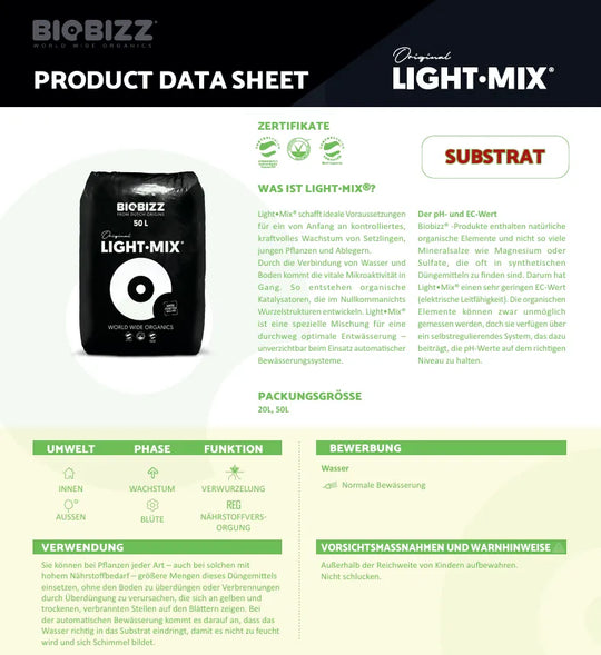 Bio Bizz Light Mix-Smagro GmbH
