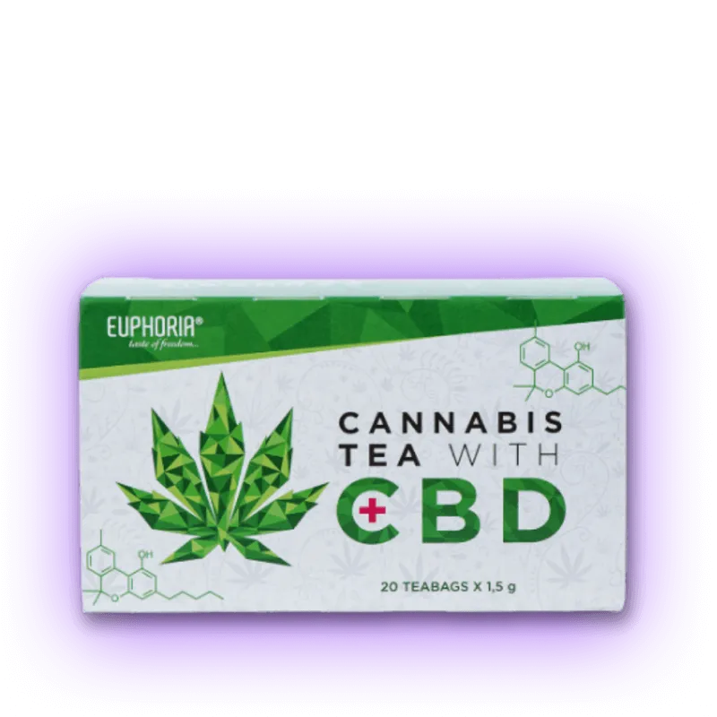 Ceai de canabis cu CBD