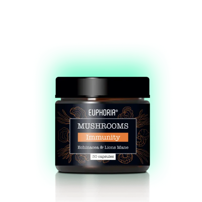 Euphoria Mushrooms Immunity Blend 30 Capsules