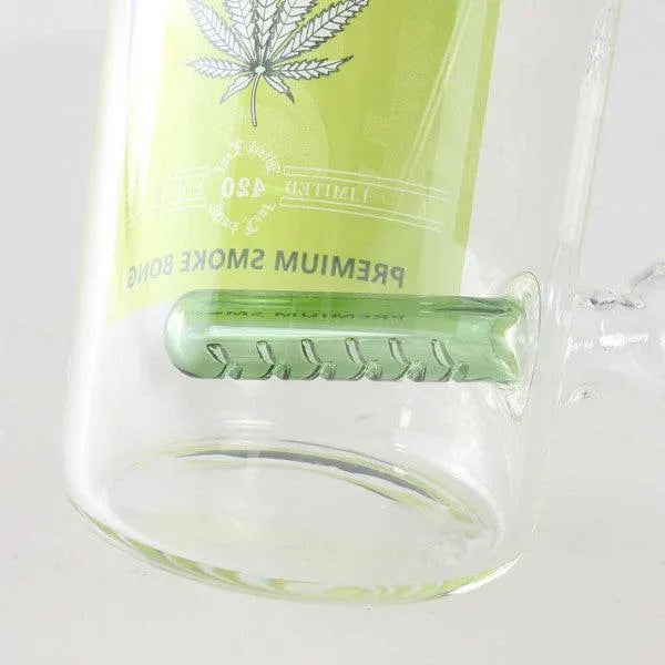 Black Leaf® Bong din sticlă bere