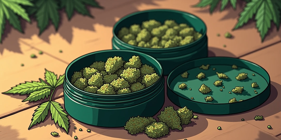 Dependență de droguri cu capsule de opiu uscate și lemn