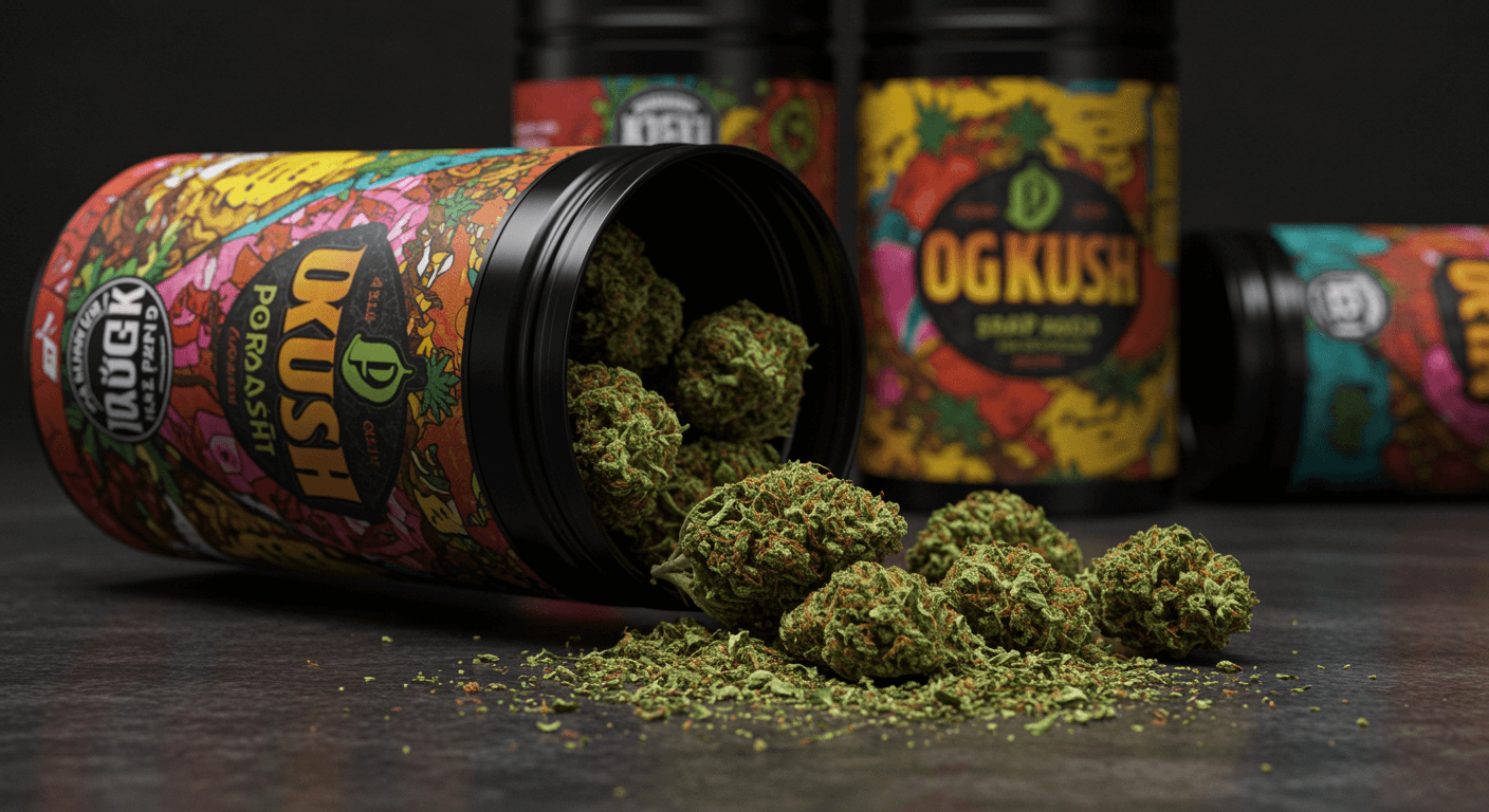 Canabis Isla OG la conservă