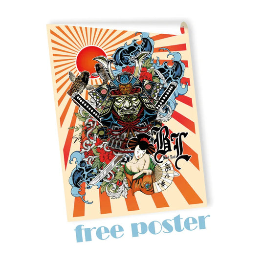 Kofferbong Perko RONIN + GEISHA Black Leaf®