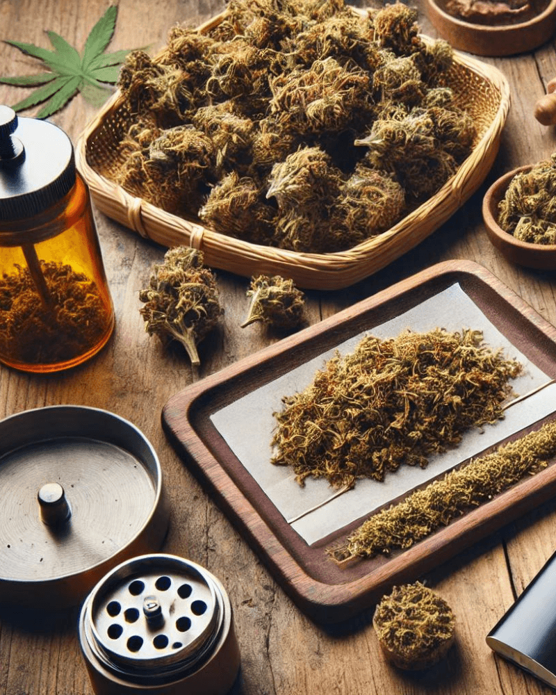 HHC-A jest produkowany półsyntetycznie