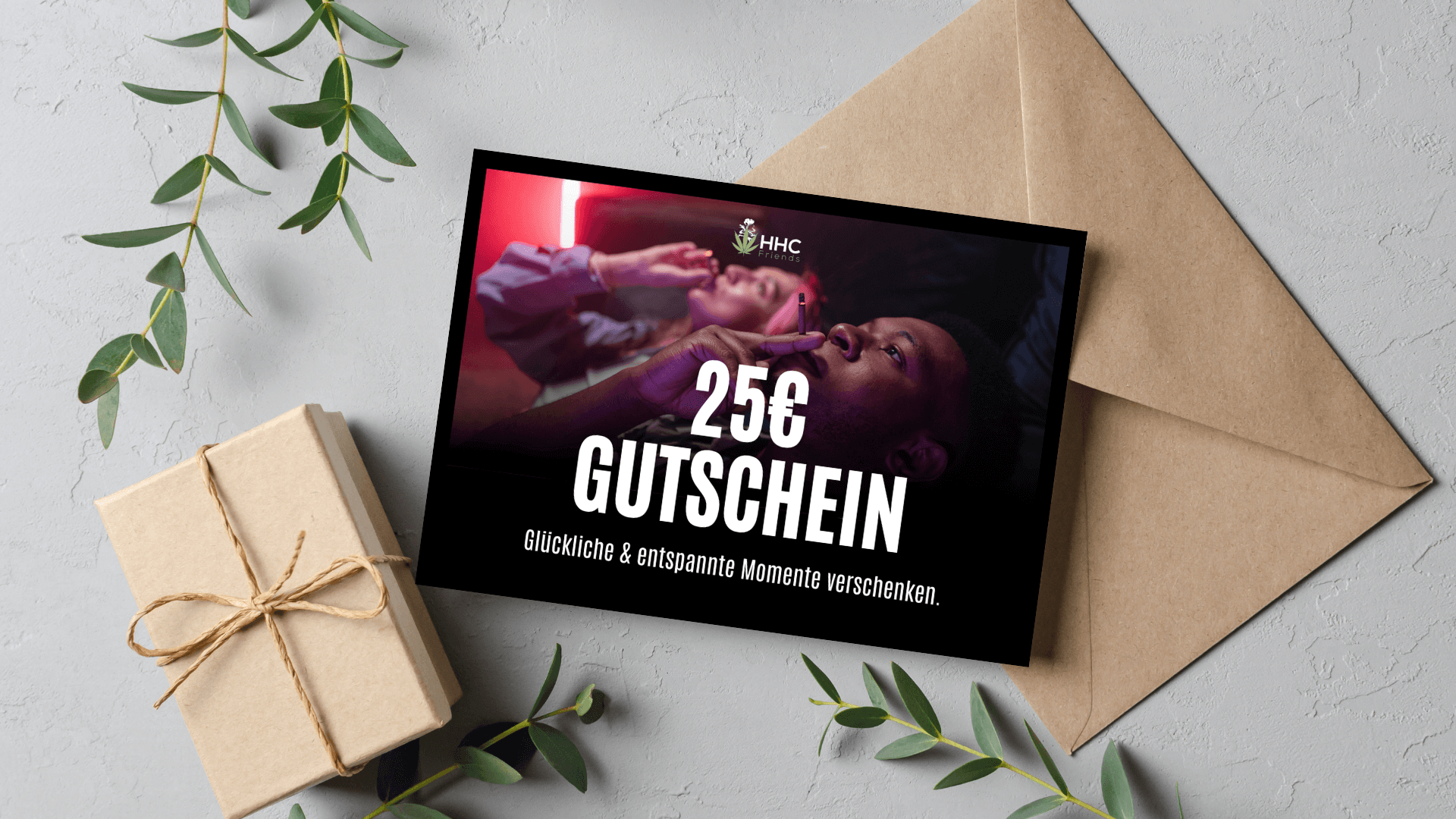 Ajándékutalványok a HHCFriends-től kannabisztermékek ajándékozásához