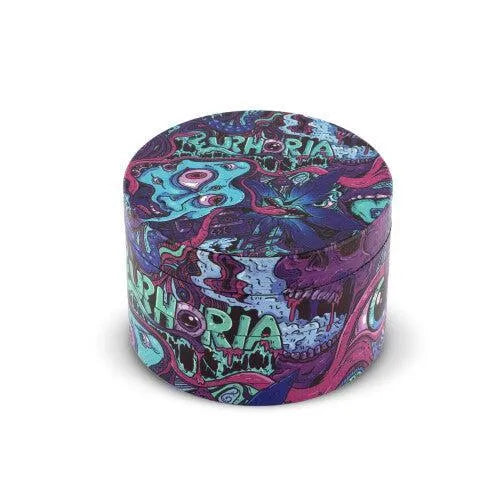 Euphoria Grinder metalic Psychedelic 63 mm - 4 piese
