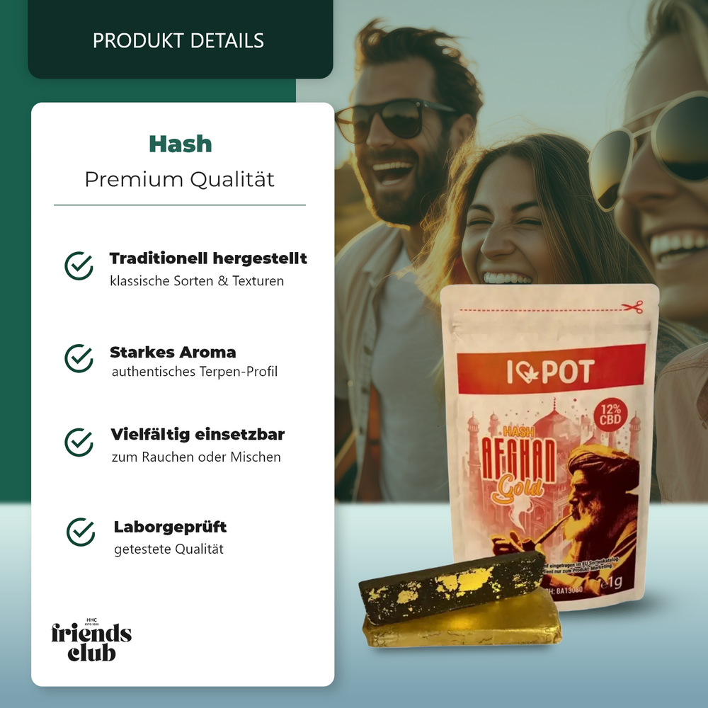Hașiș CBD Afghan Gold 1g - Smagro GmbH