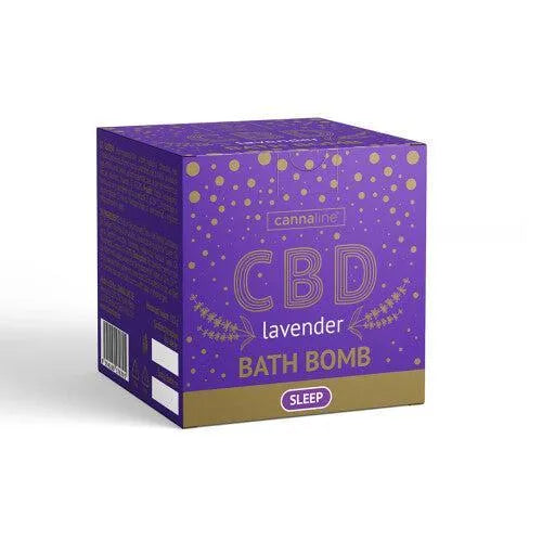 Bombas de baño para dormir con CBD