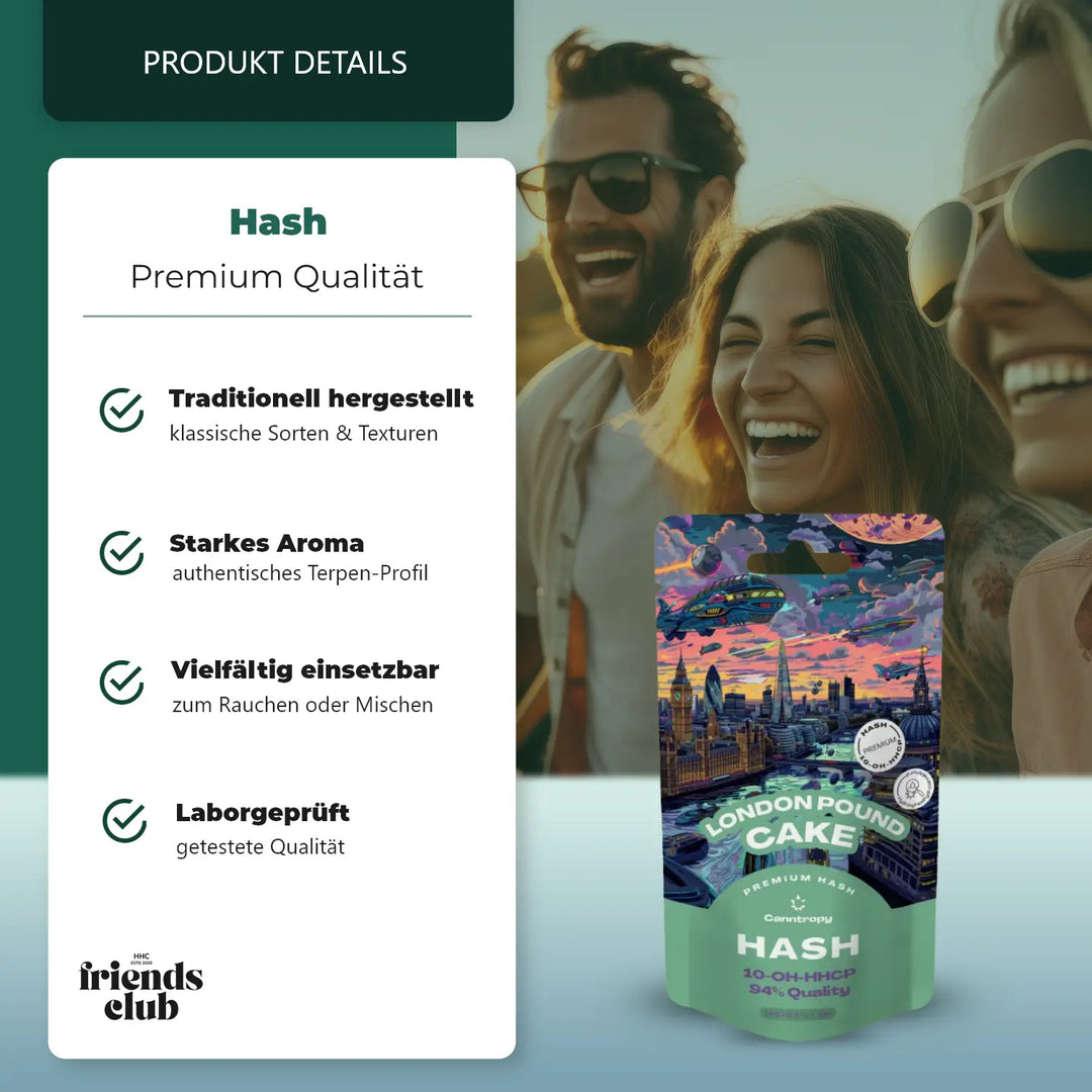 10-OH-P Hașiș London Pound Cake 94%-Smagro GmbH