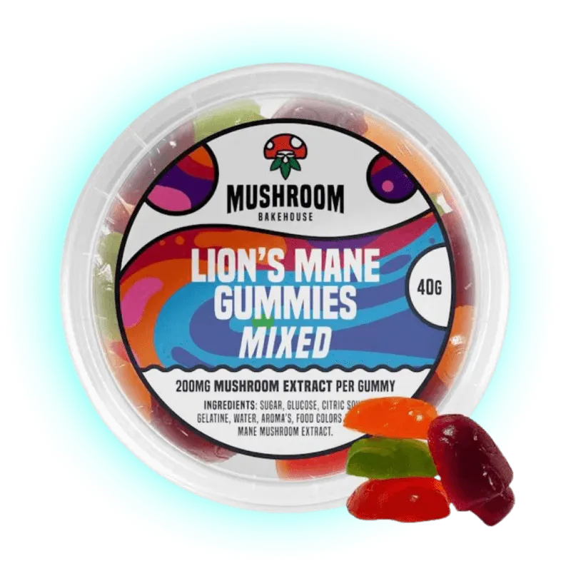 Gummies mix de ciuperci