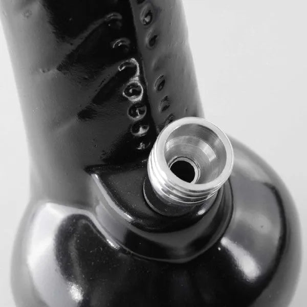 Bong din ceramică negru pentru penis