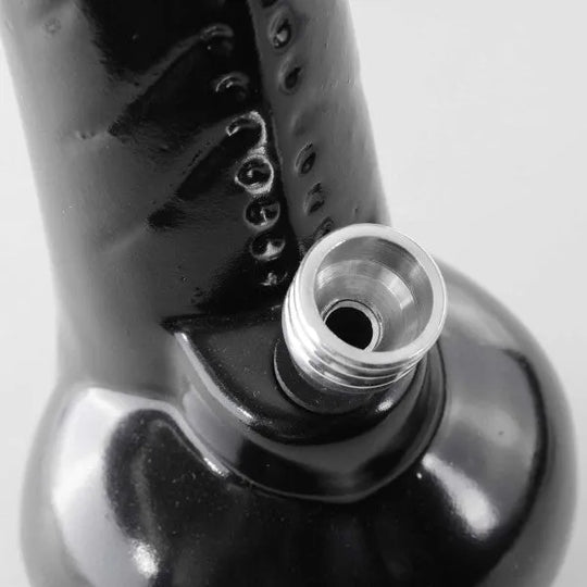 Bong din ceramică negru pentru penis