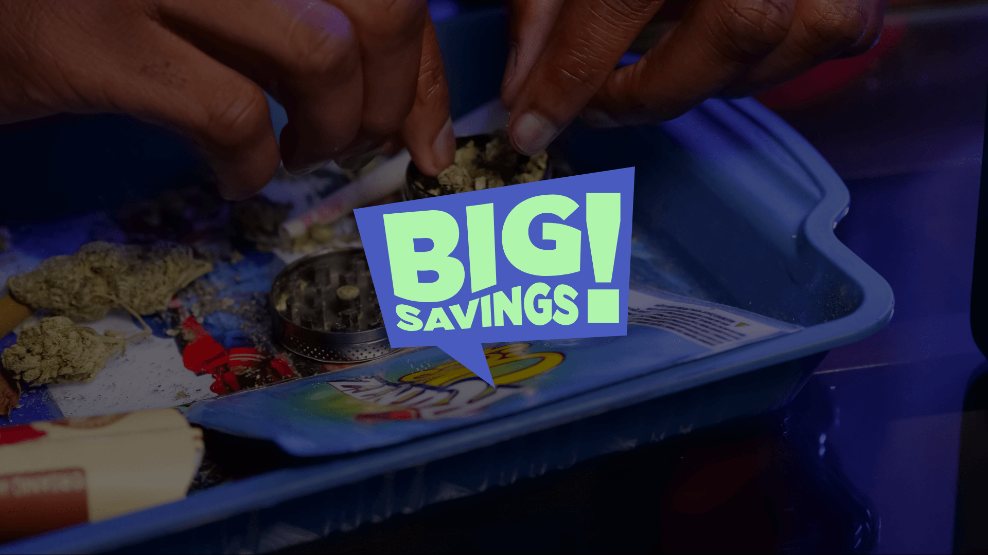 Design de produs festiv de Crăciun pentru produse din canabis.