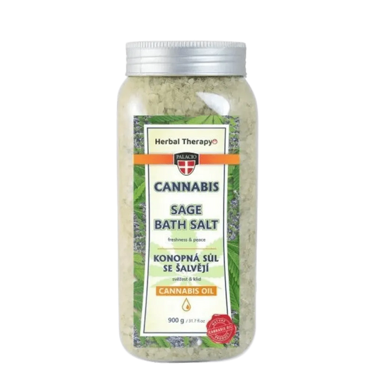 Sare de baie Canabis & Salvie, 900 g Palacio