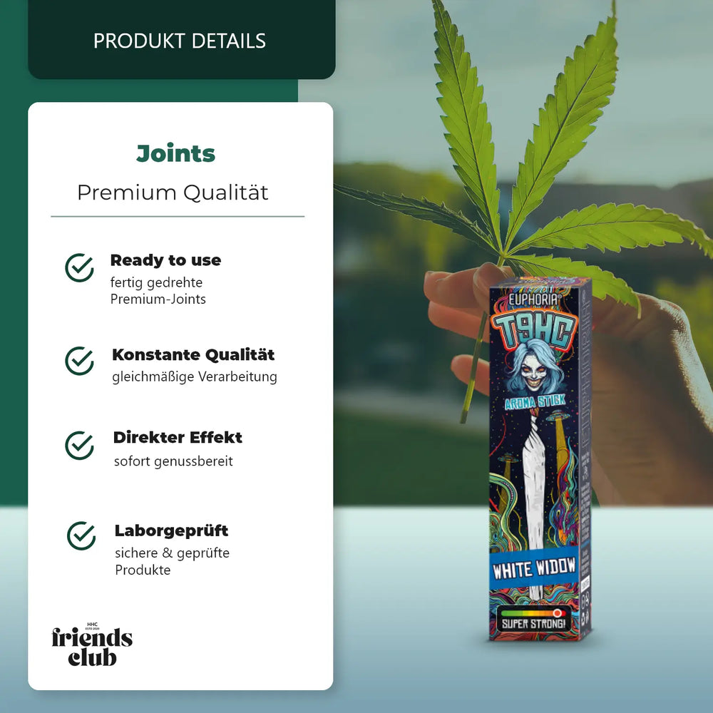 T9HC Aromastick – White Widow Joint (1.3g) USP